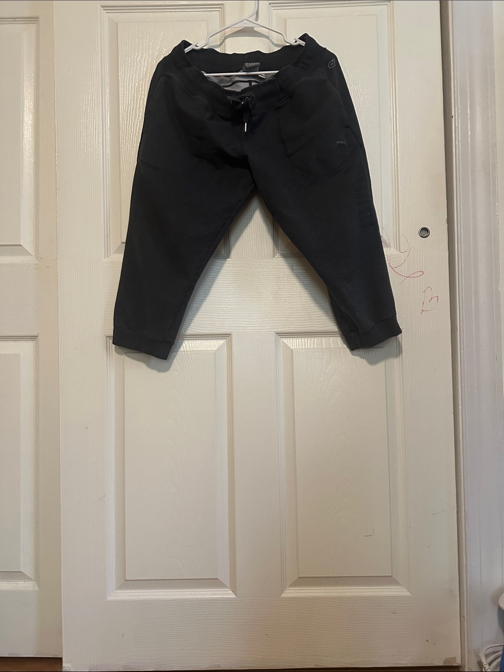 Puma Black Capri Jogger Pants for Women
